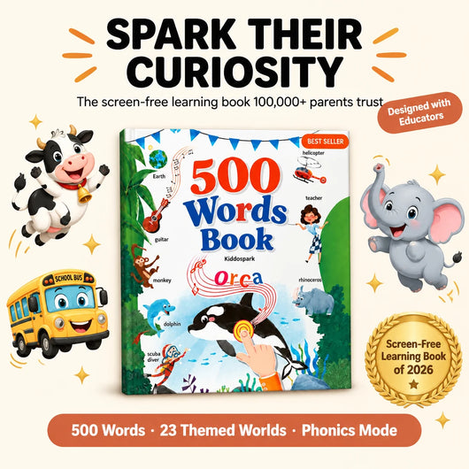 500 Words Book — Spark their curiosity