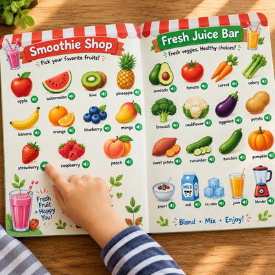 Inside — smoothie shop spread