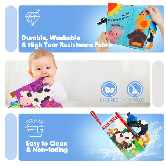 KiddoSpark Crinkle Book