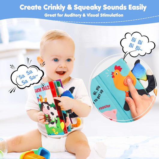 KiddoSpark Crinkle Book