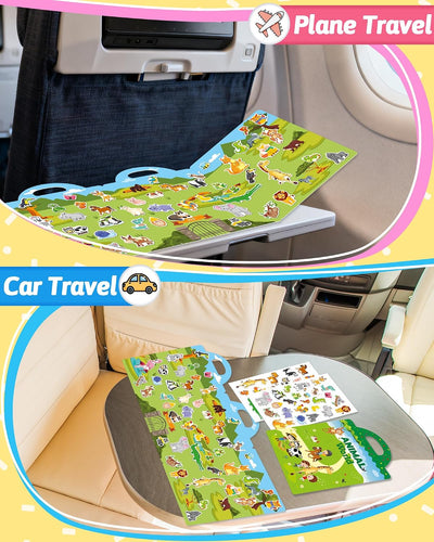 KiddoSpark Animal Sticker Book