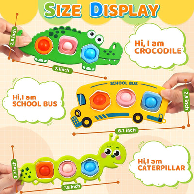 KiddoSpark Sound Fidgets (3pc)