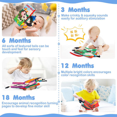 KiddoSpark Crinkle Book